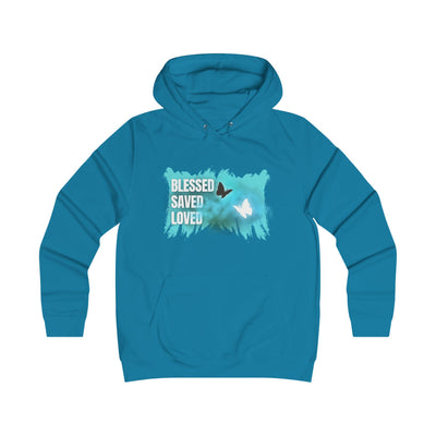 Blessed & Believing College Hoodie for Girls -Christian