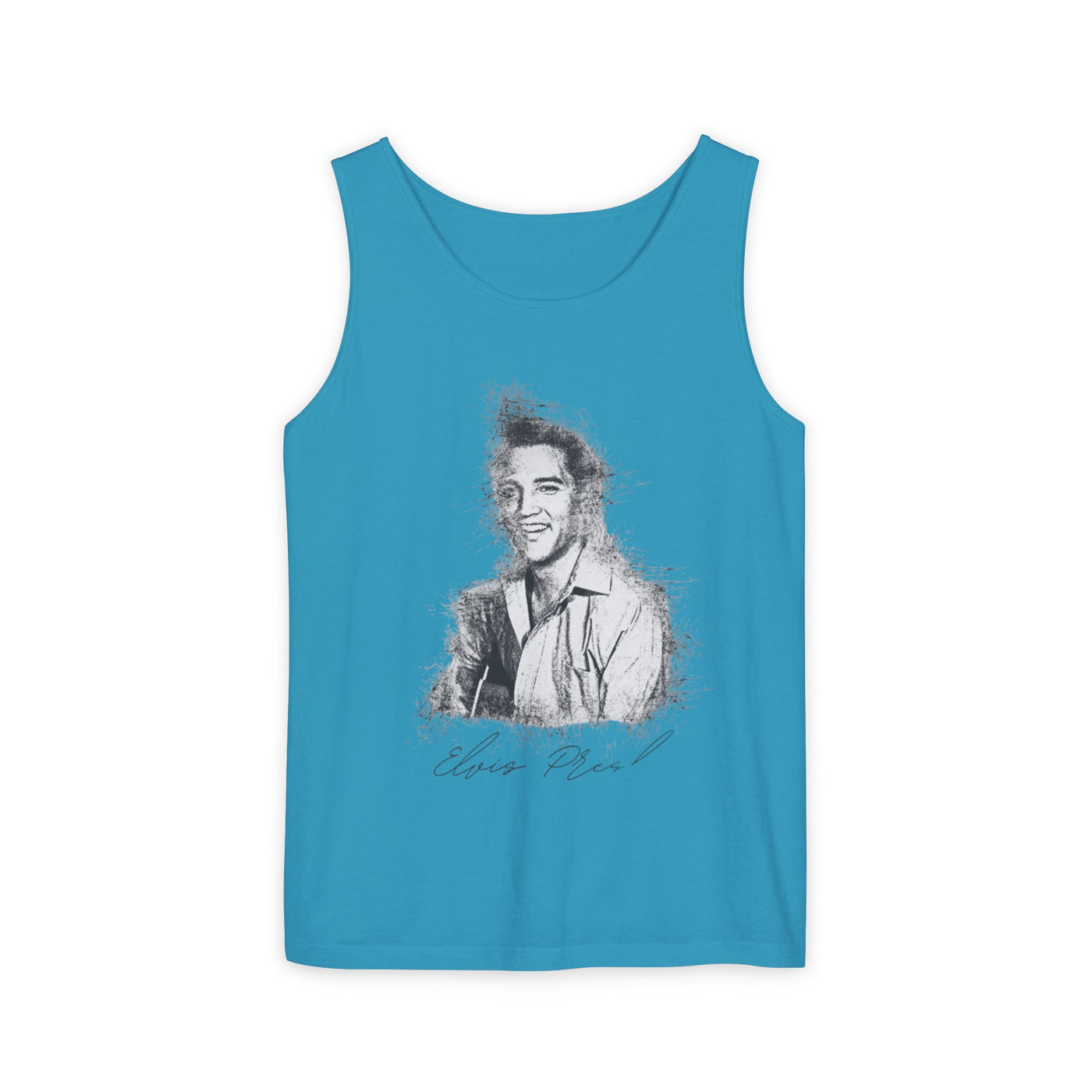 Tank Top - Elvis Presley Inspired Vintage Design