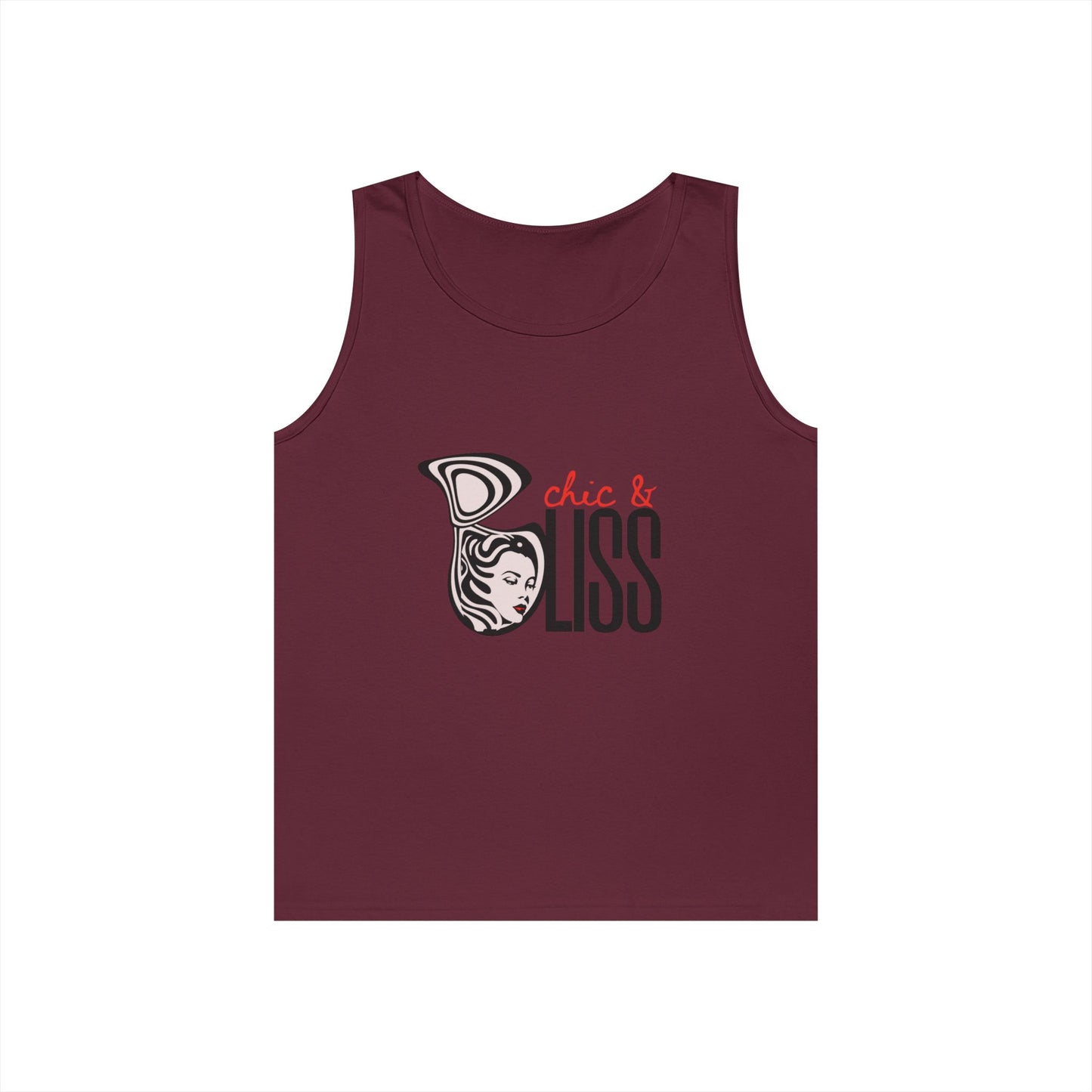 Chic & Not Your Babe Graphic Tank Top