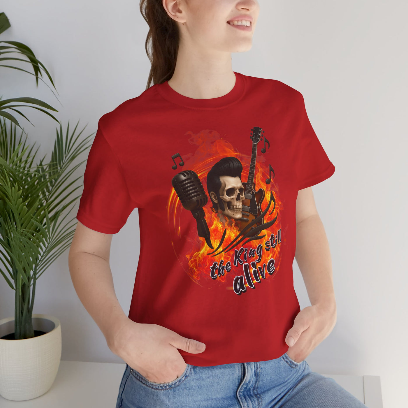 Music Vibes Unisex Jersey Tee - 'The King Still Alive' Graphic T-Shirt