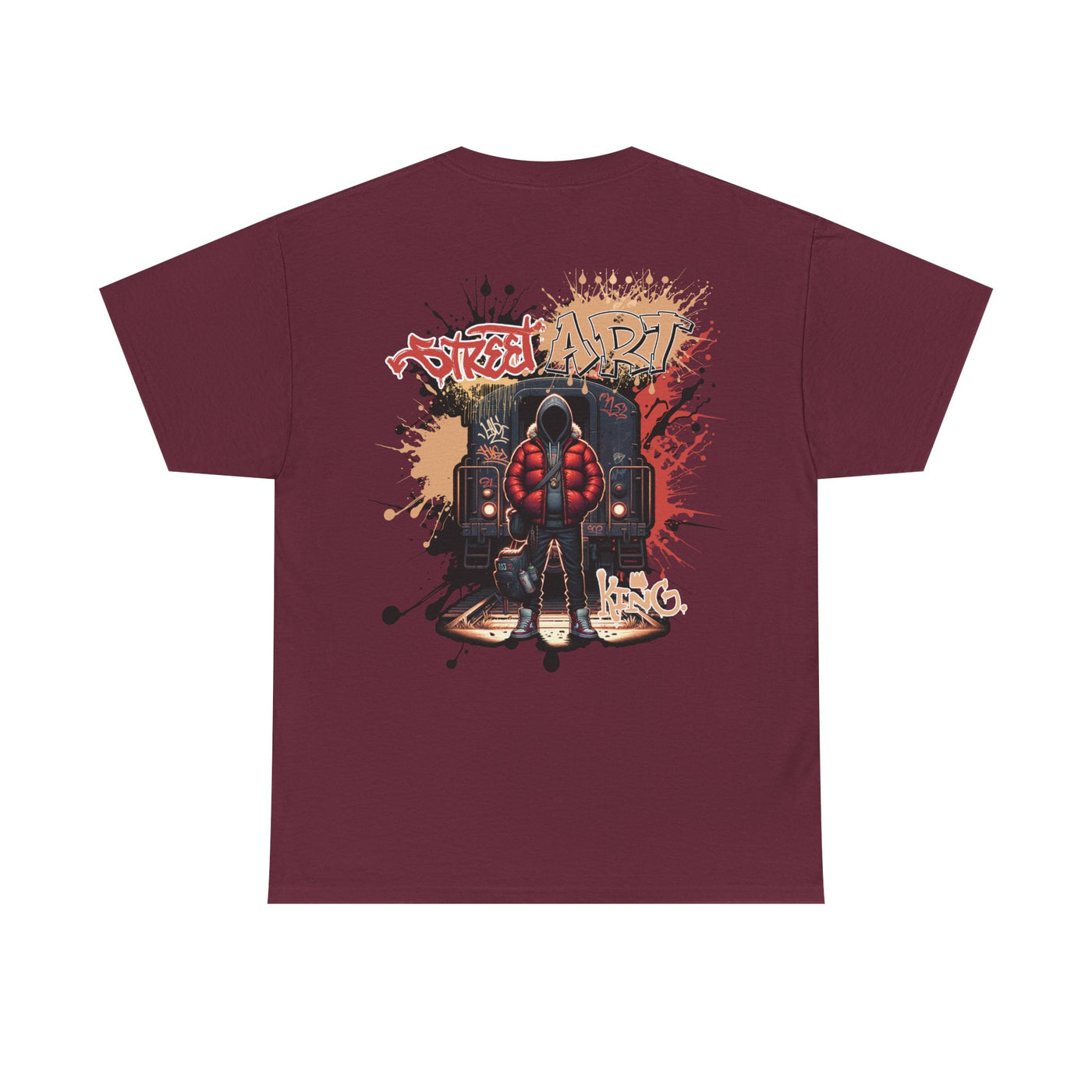 Urban Street Art Tee, Graphic T-Shirt, Casual Wear, Artistic Gift, Street Style Top, Hip-Hop Fashion Shirt Unisex - Graffiti