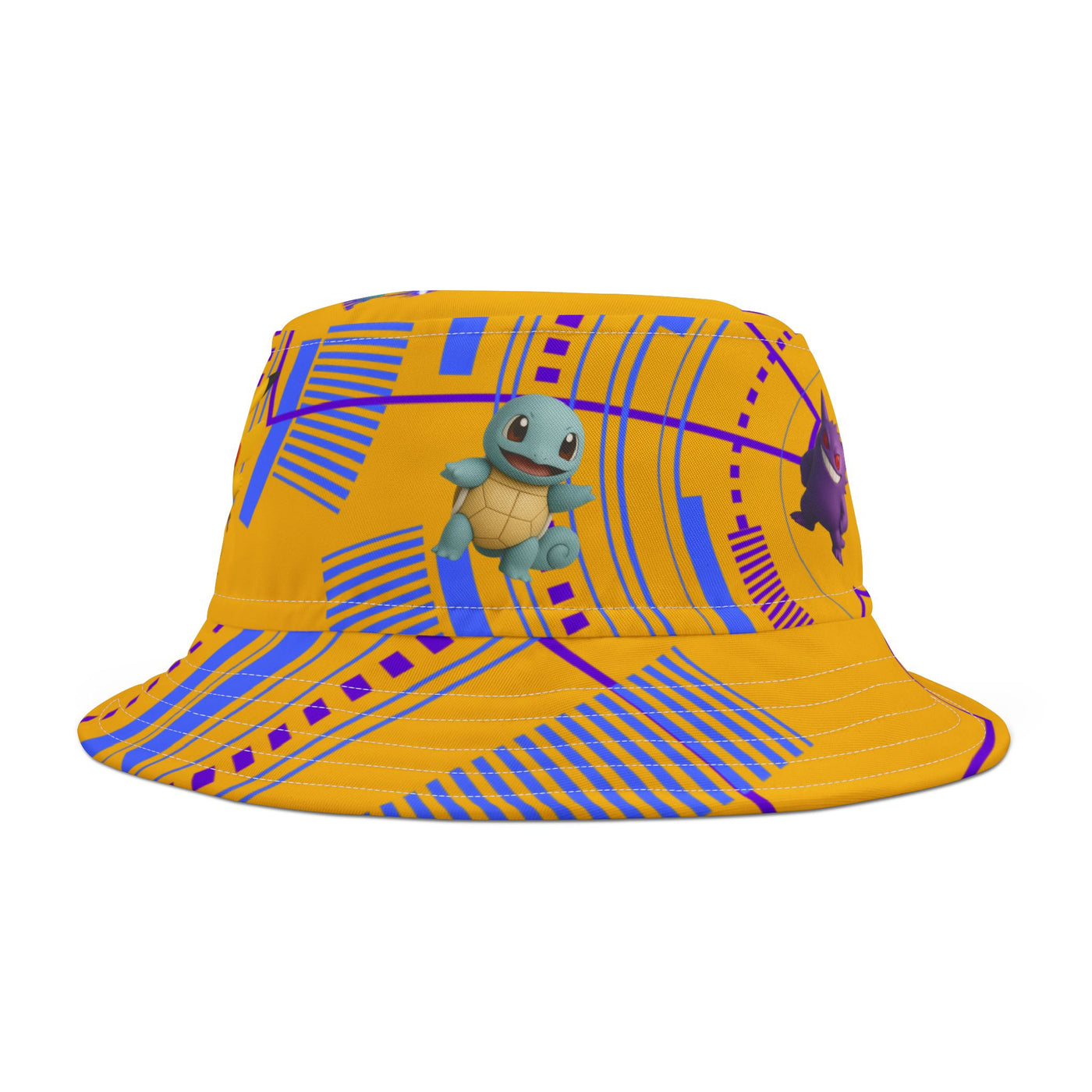 Colorful Pokemon Bucket Hat for Kids & Adults, Perfect for Summer Festivals