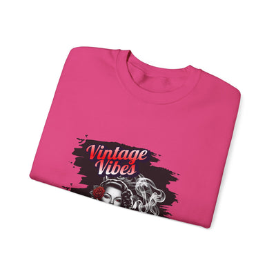 Vintage Vibes Unisex Sweatshirt, Retro