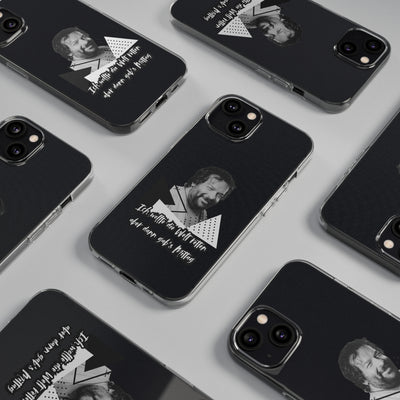 Handyhülle Unique Phone Cover, Ich wollte die Welt retten, dann gabs Mittag