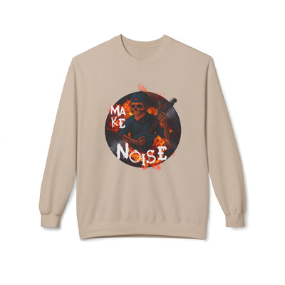 Make Noise Graphic Fleece Sweatshirt - Unisex Midweight Crewneck