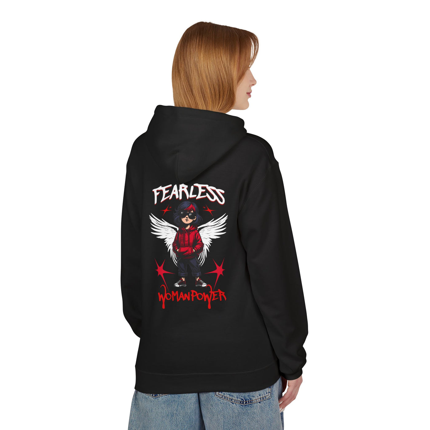 Empowering Women Fearless Fleece Hoodie