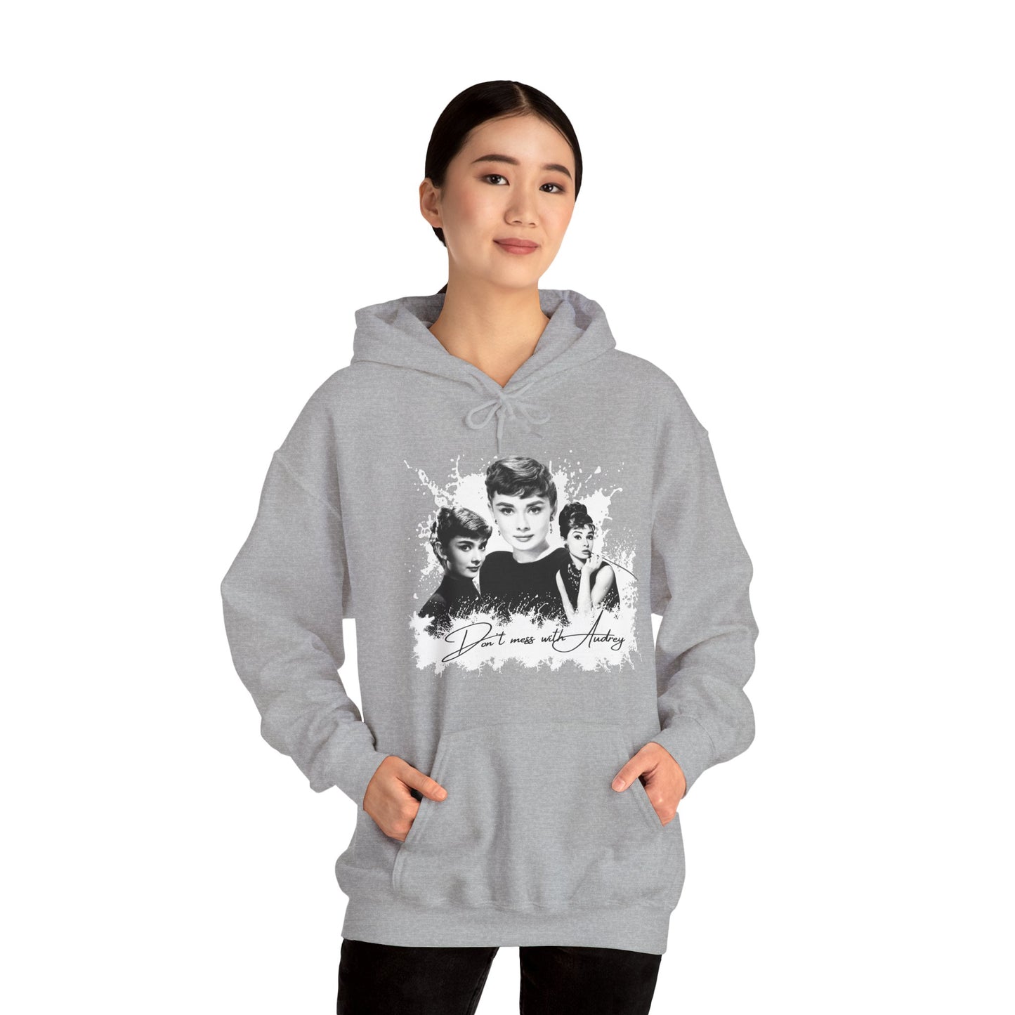 Retro Audrey Hepburn Hoodie - Classic Style