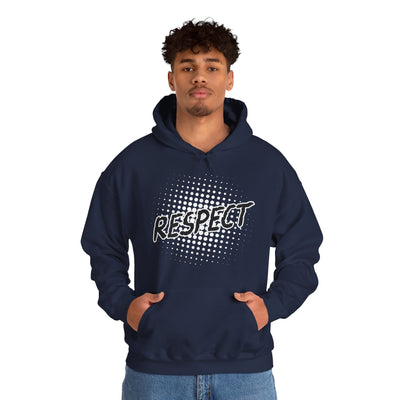 Respect Unisex Hooded Sweatshirt, Streetwear Hoodie
