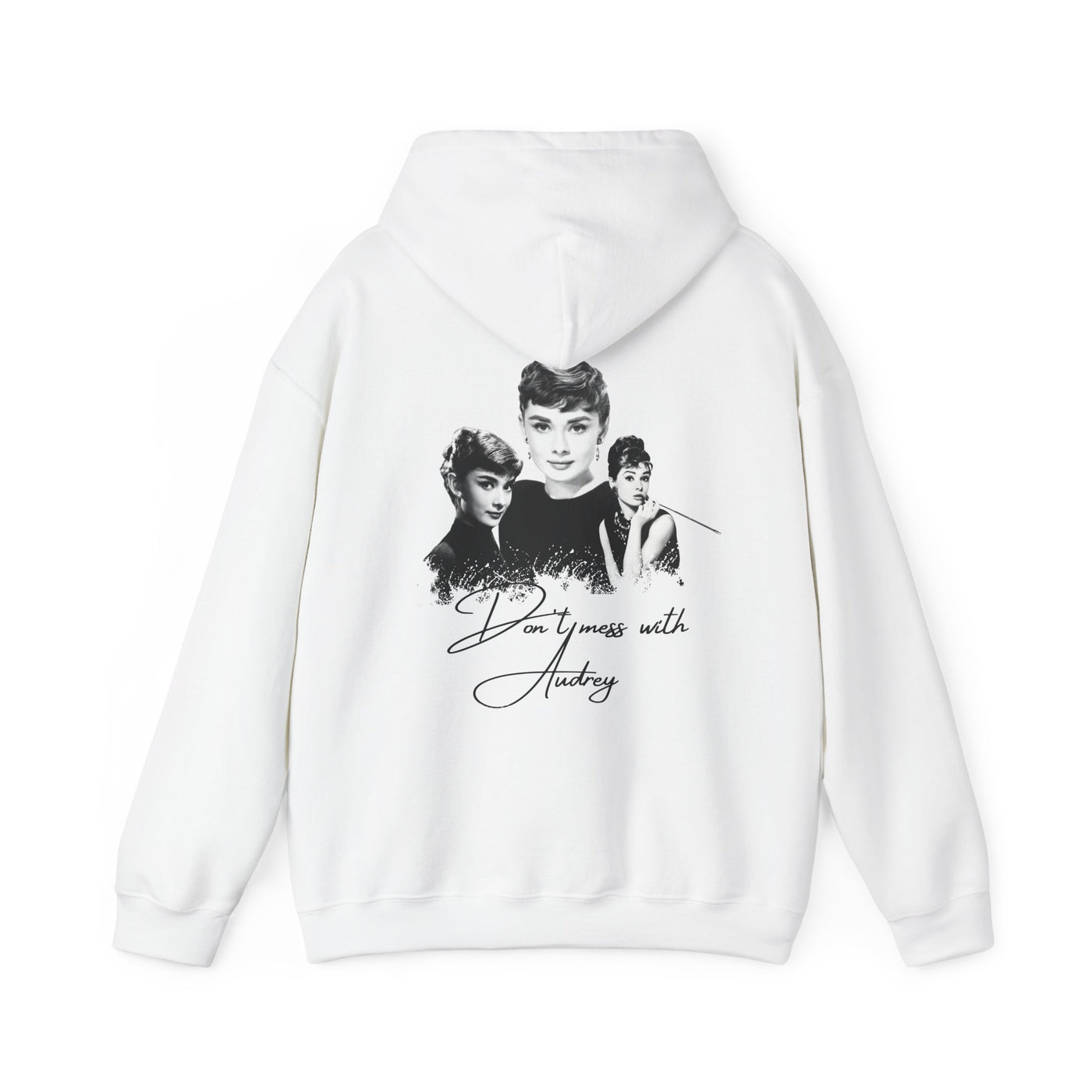 Retro Audrey Hepburn Hoodie - Classic Style