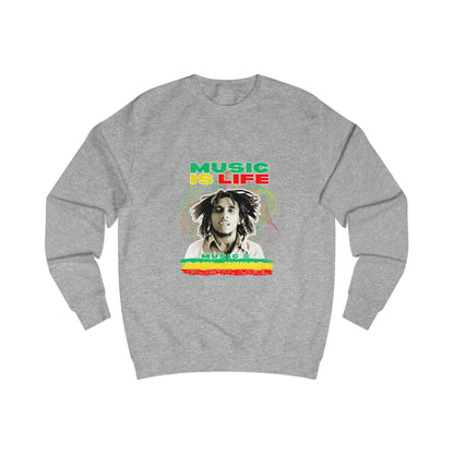 Music is Life Unisex Sweatshirt, Music Lover