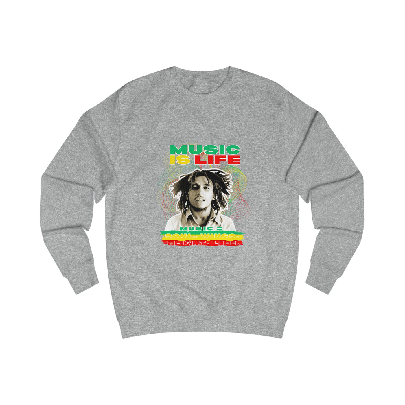 Music is Life Unisex Sweatshirt, Music Lover