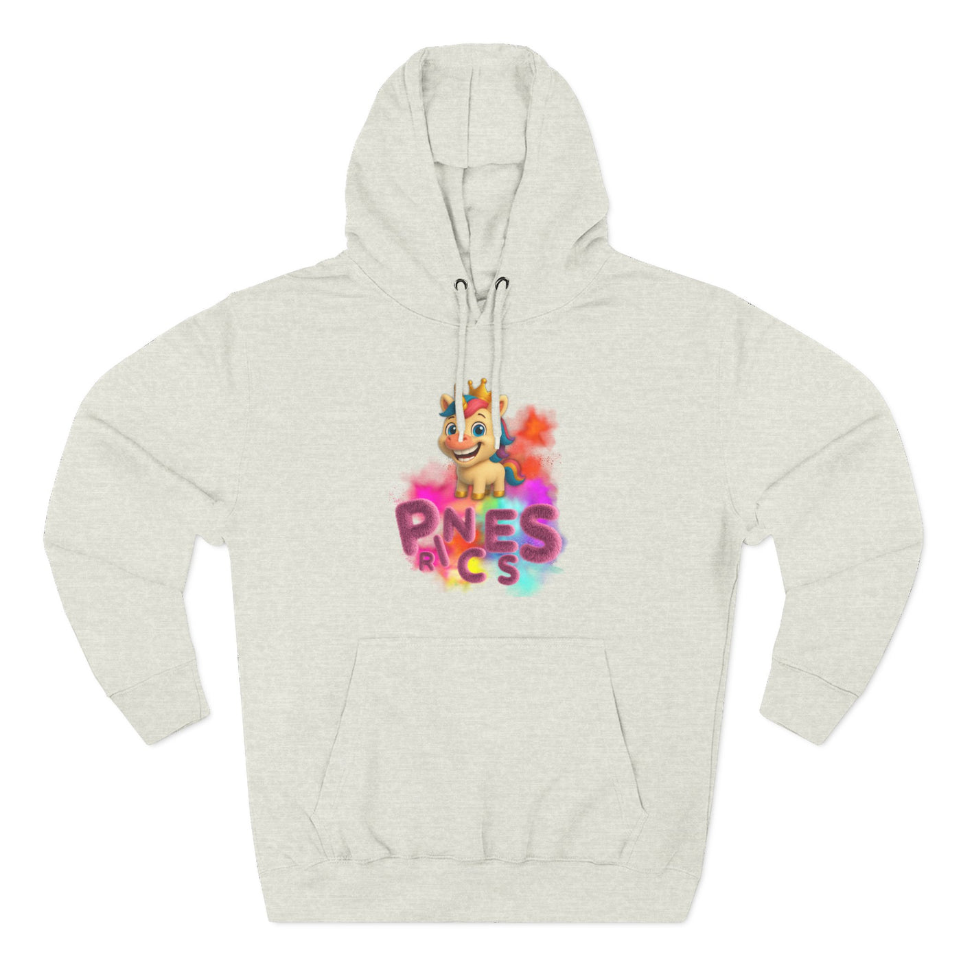 Colorful Kids' Fleece Hoodie with Fun Design