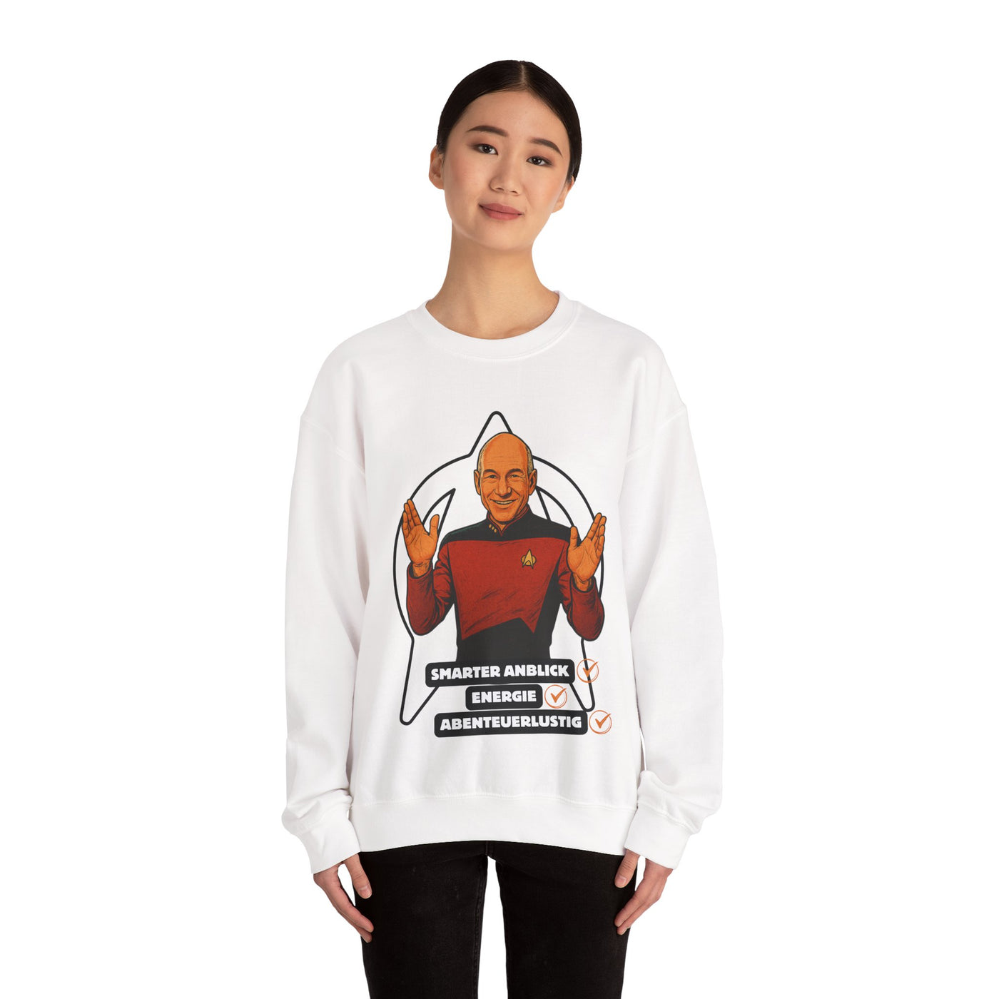 Smart Captain PICARD – UNISEX SWEATSHIRT