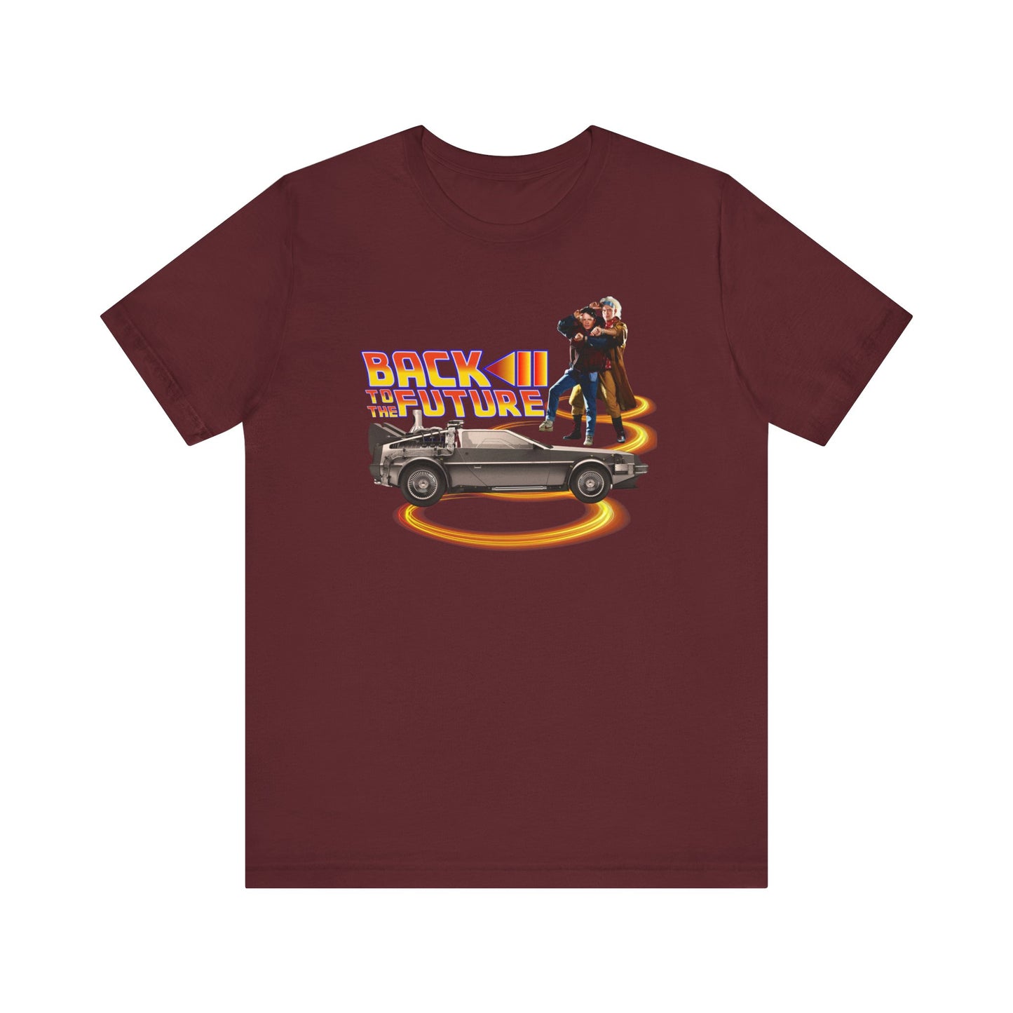 Retro Back to the Future Tee - Unisex Short Sleeve Shirt