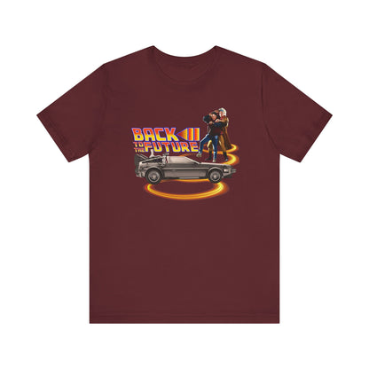 Retro Back to the Future Tee - Unisex Short Sleeve Shirt