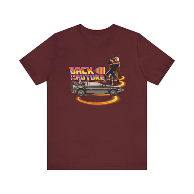Retro Back to the Future Tee - Unisex Short Sleeve Shirt