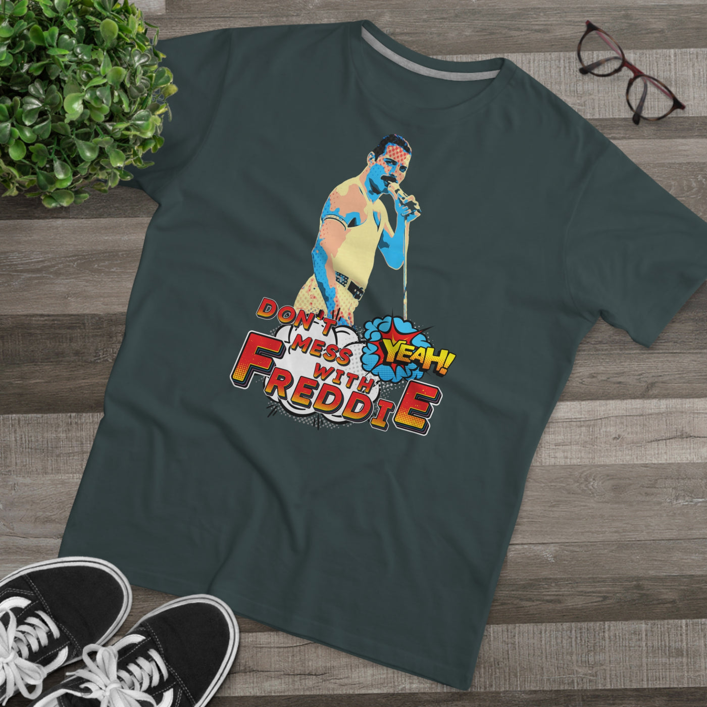 Freddy-Inspired Graphic Tee - Fun & Bold Modern Fit Shirt