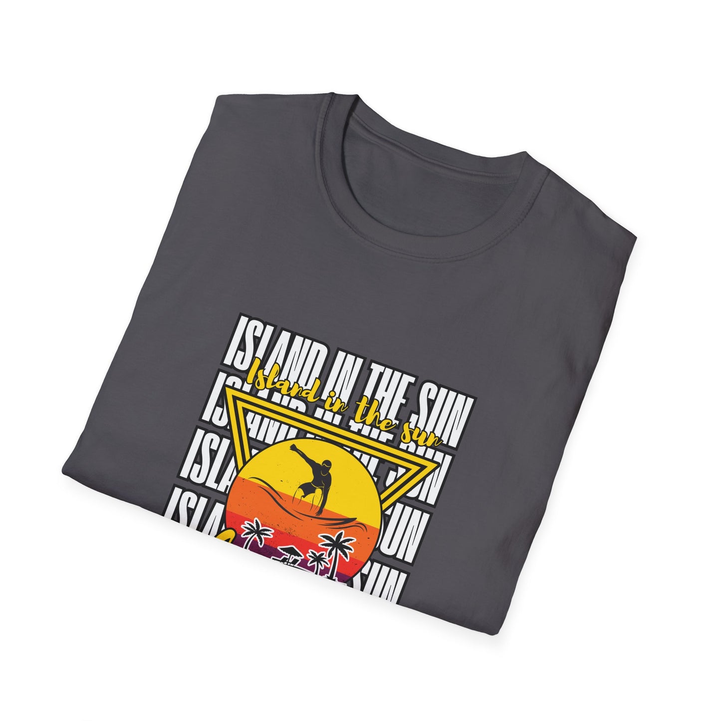 Island in the Sun Unisex Softstyle T-Shirt -Beach Vibes