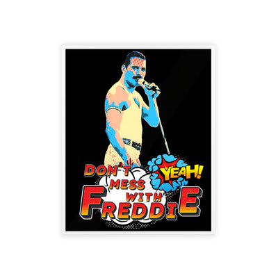 Poster Freddie Music Rockstar
