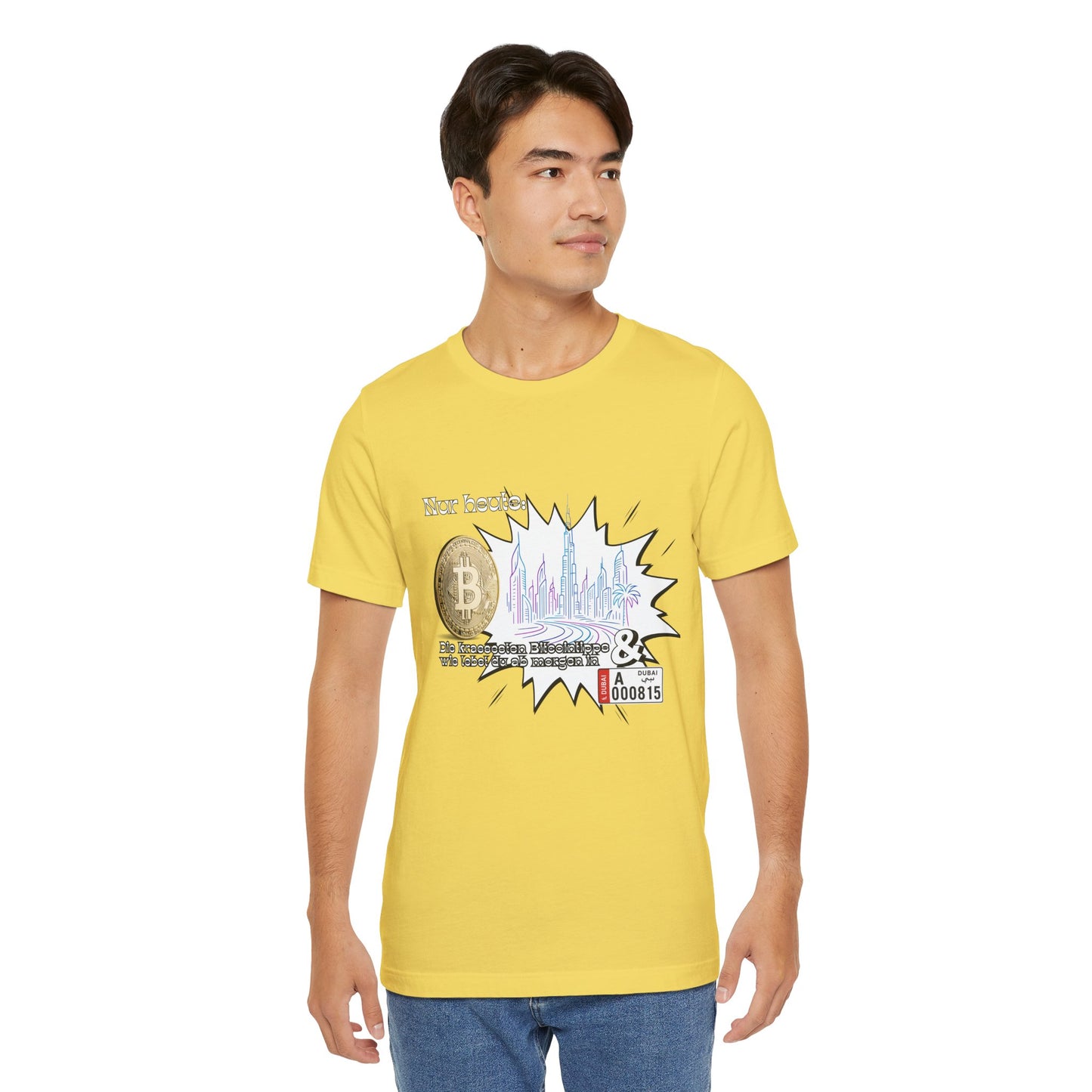 Bitcoins Dubai - Rosarote Welt - lass dich nicht verarschen T - Shirt