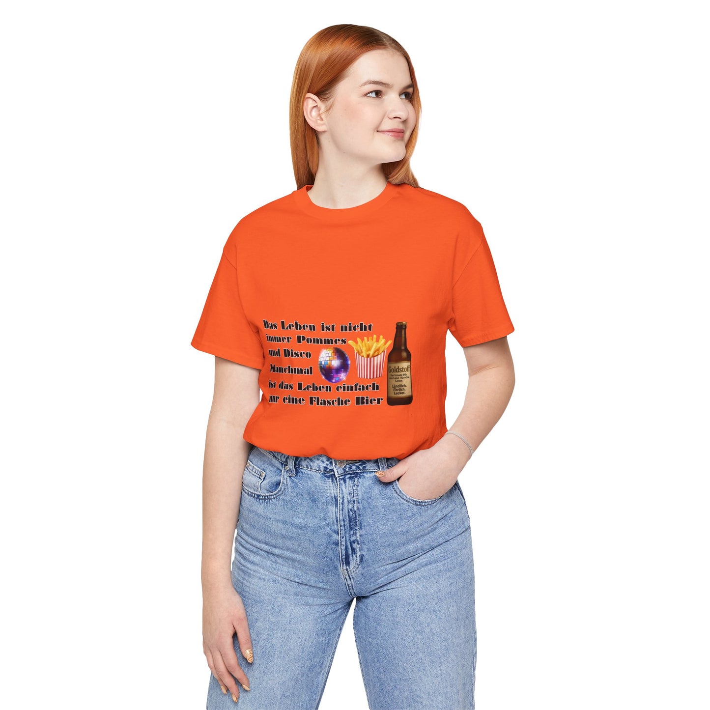 Pommes, Disco & Bier Shirt- Unisex