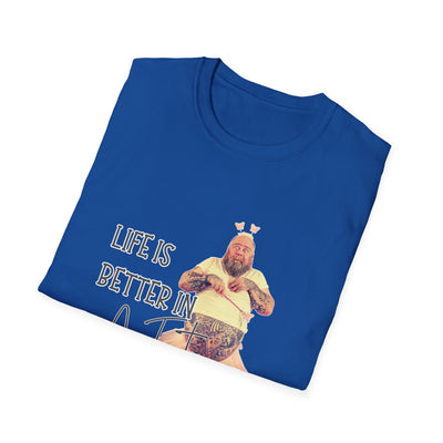 Life Is Better in a Tutu Unisex Softstyle T-Shirt