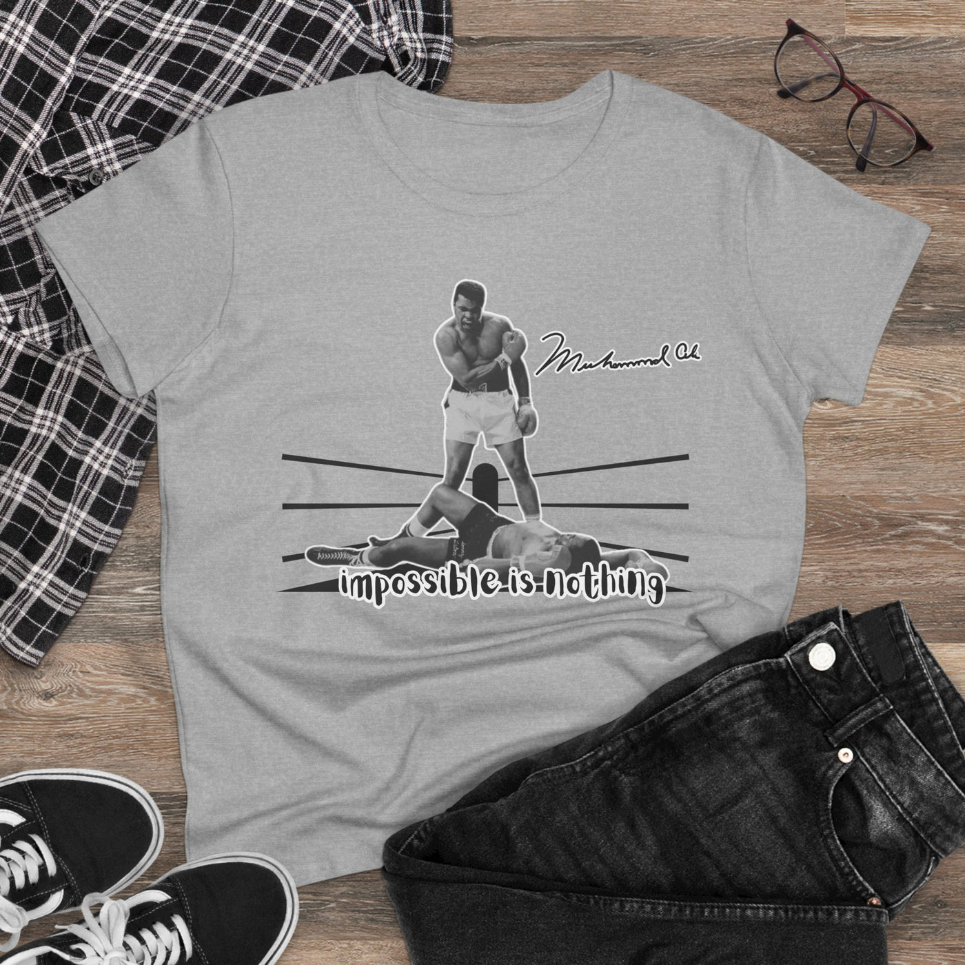 Women's nothing impossible Muhammad Ali
