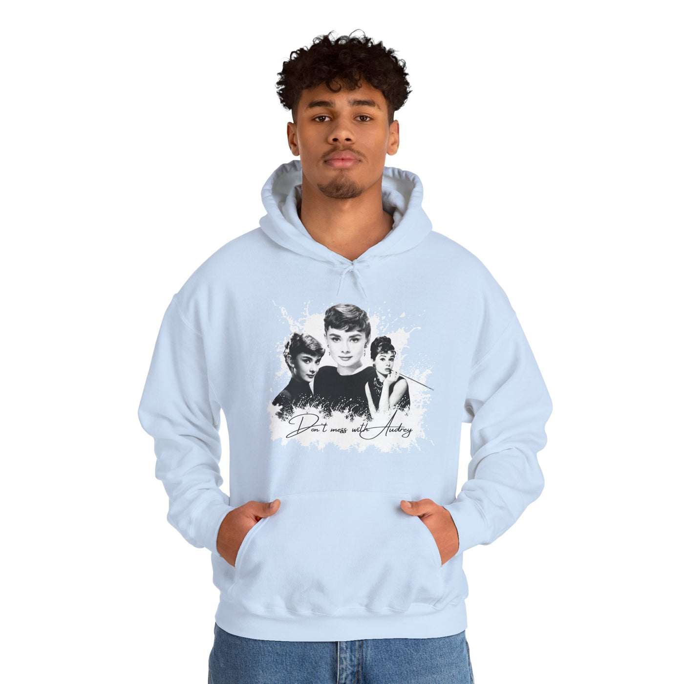 Retro Audrey Hepburn Hoodie - Classic Style