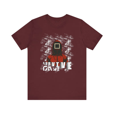 Squid Game Unisex Jersey Tee - Casual Graphic Shirt for Fans
