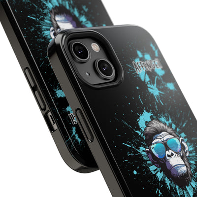 Awesome - right? Trendy Gorilla Phone Case - Impact-Resistant, Bold Design for Animal Lovers