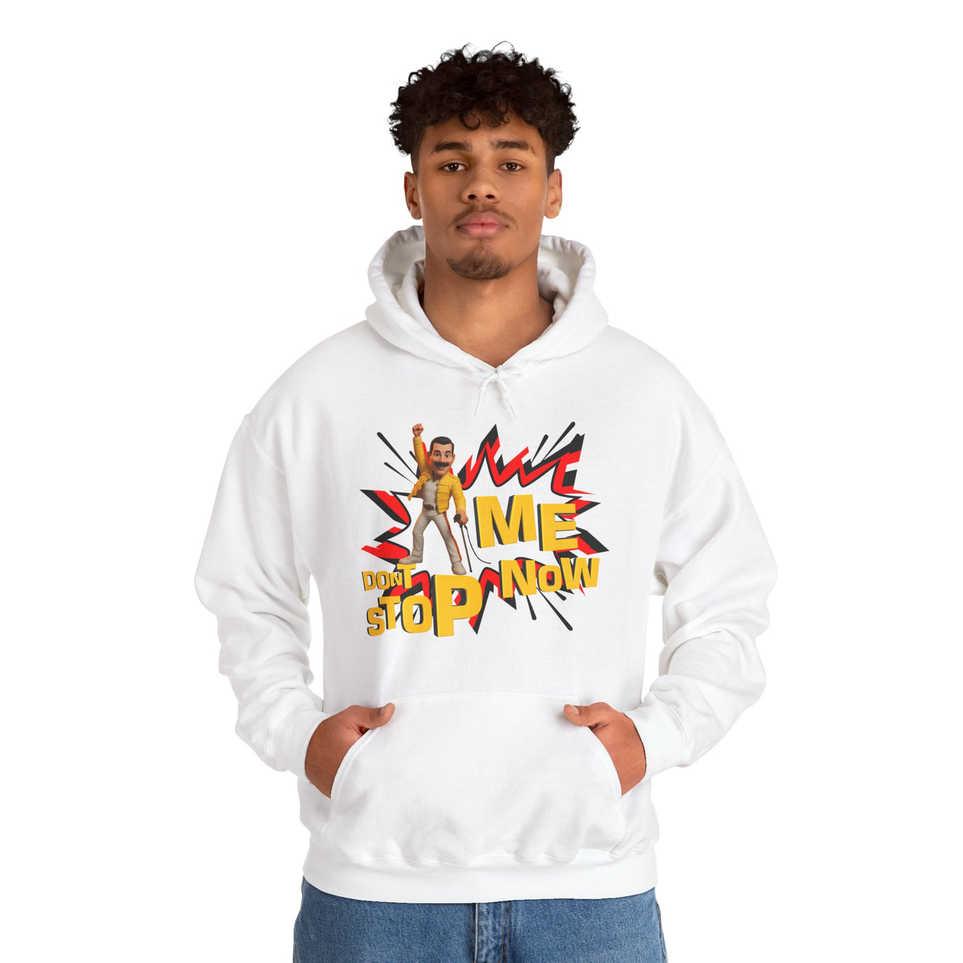 Freddie Hoodie, Unisex Sweatshirt for Music Lovers