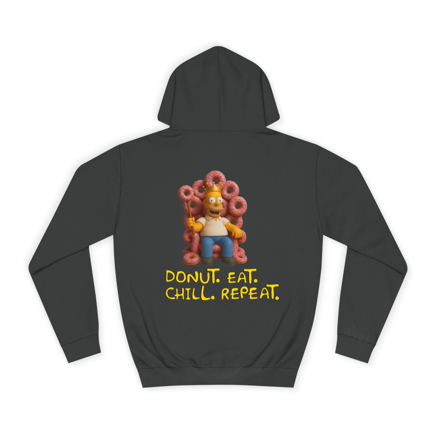 Funny Donut Lover Hoodie, Unisex College Hoodie, The Simpsons