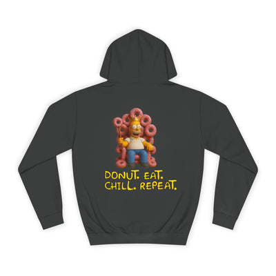 Funny Donut Lover Hoodie, Unisex College Hoodie, The Simpsons