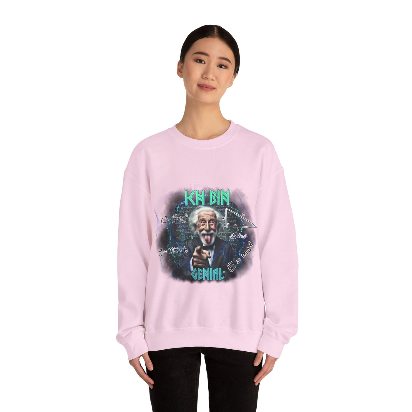Sweatshirt 'ICH BIN GENIAL' unisex