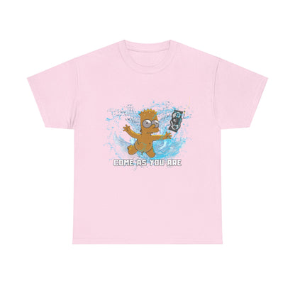 Come As You Are Unisex Shirt Bart Simpson