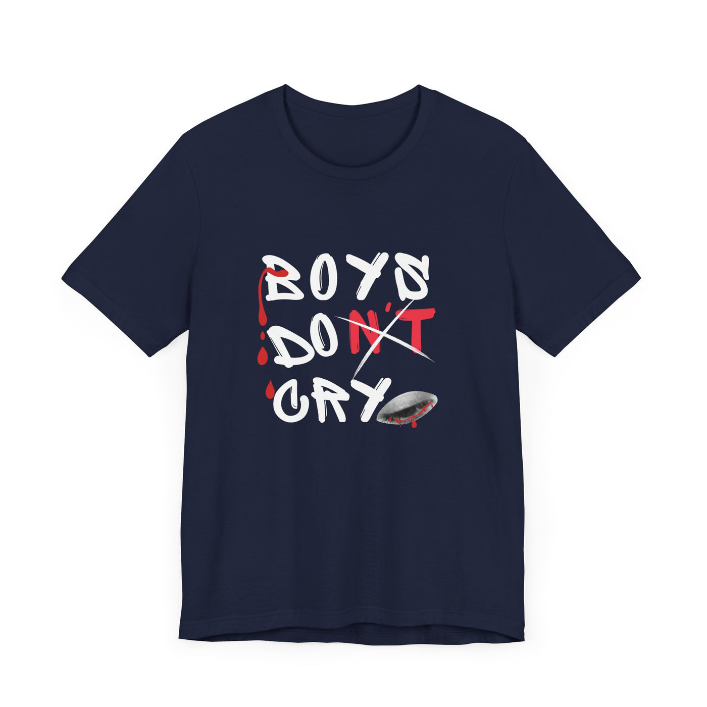 Boys Don't Cry for Men, Casual T-shirt