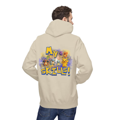 Pokemon Skills Hoodie, Unisex Pokemon Sweatshirt, Cute Hoodie