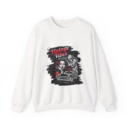 Vintage Vibes Unisex Sweatshirt, Retro