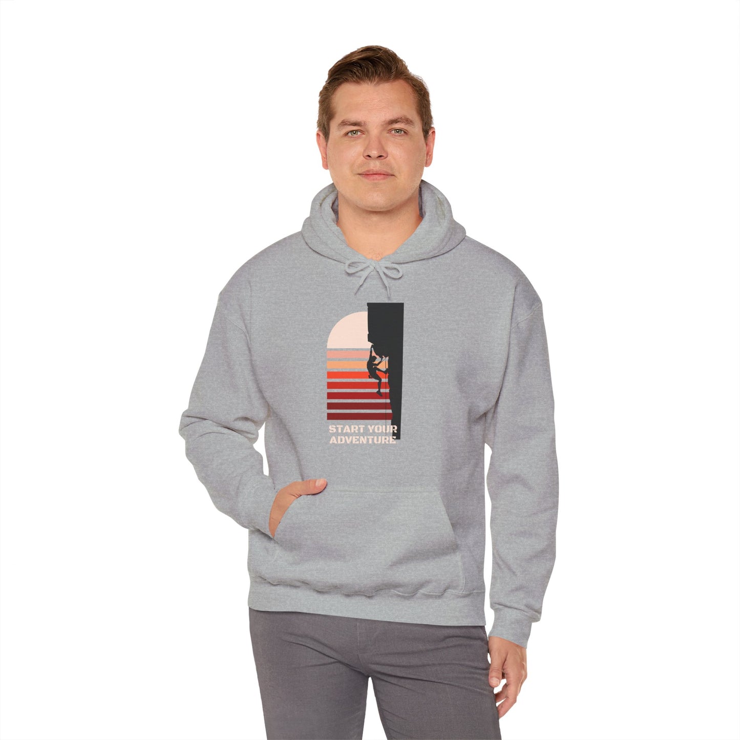 Unisex Pullover Hoodie Start your Adventure