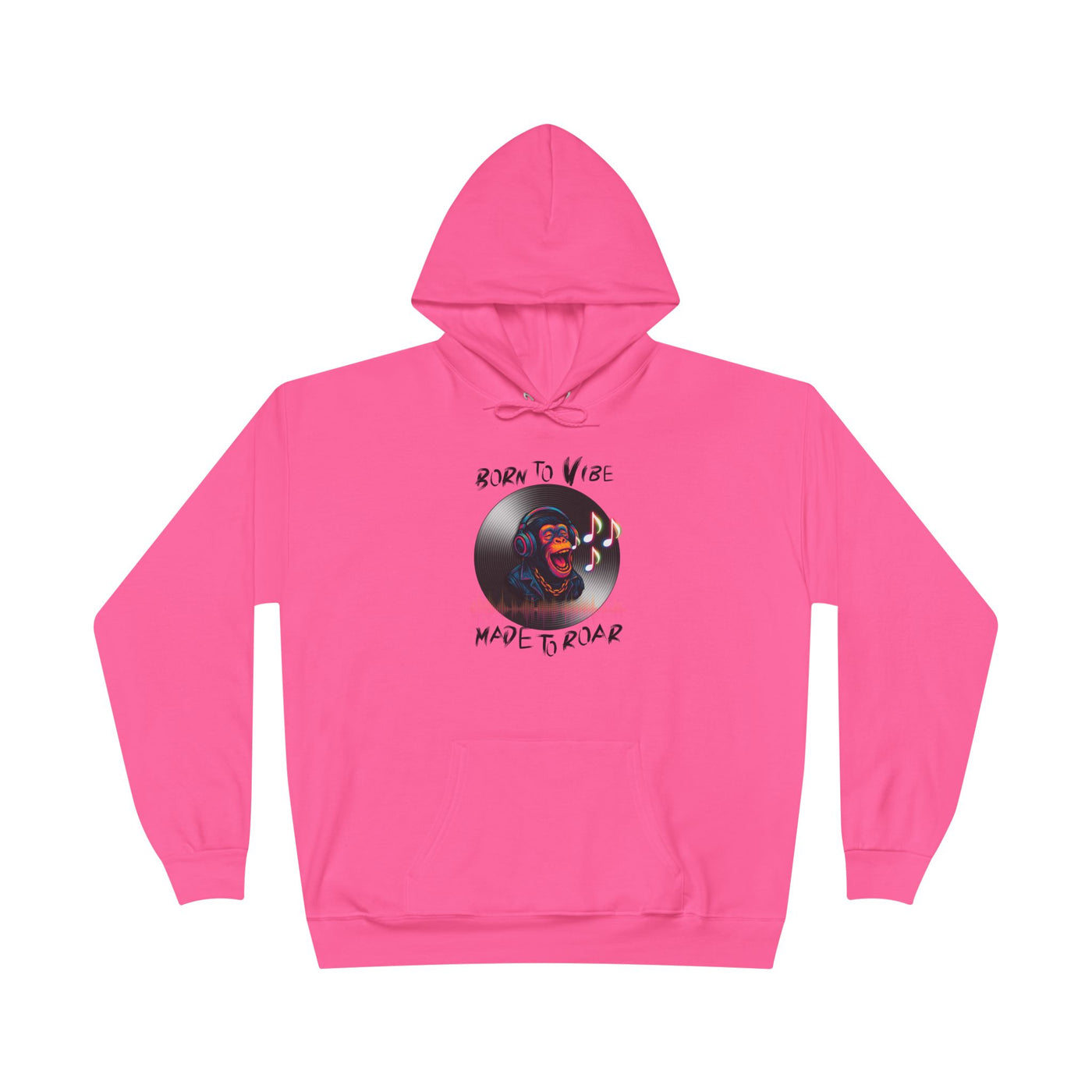 Born to Vibe Hoodie - cool monkey design / Monkey