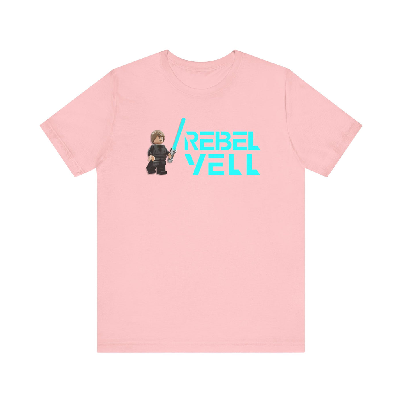 Cool Rebel Yell Luke Skywalker Unisex Jersey Tee - Short Sleeve Graphic T-Shirt for Fans