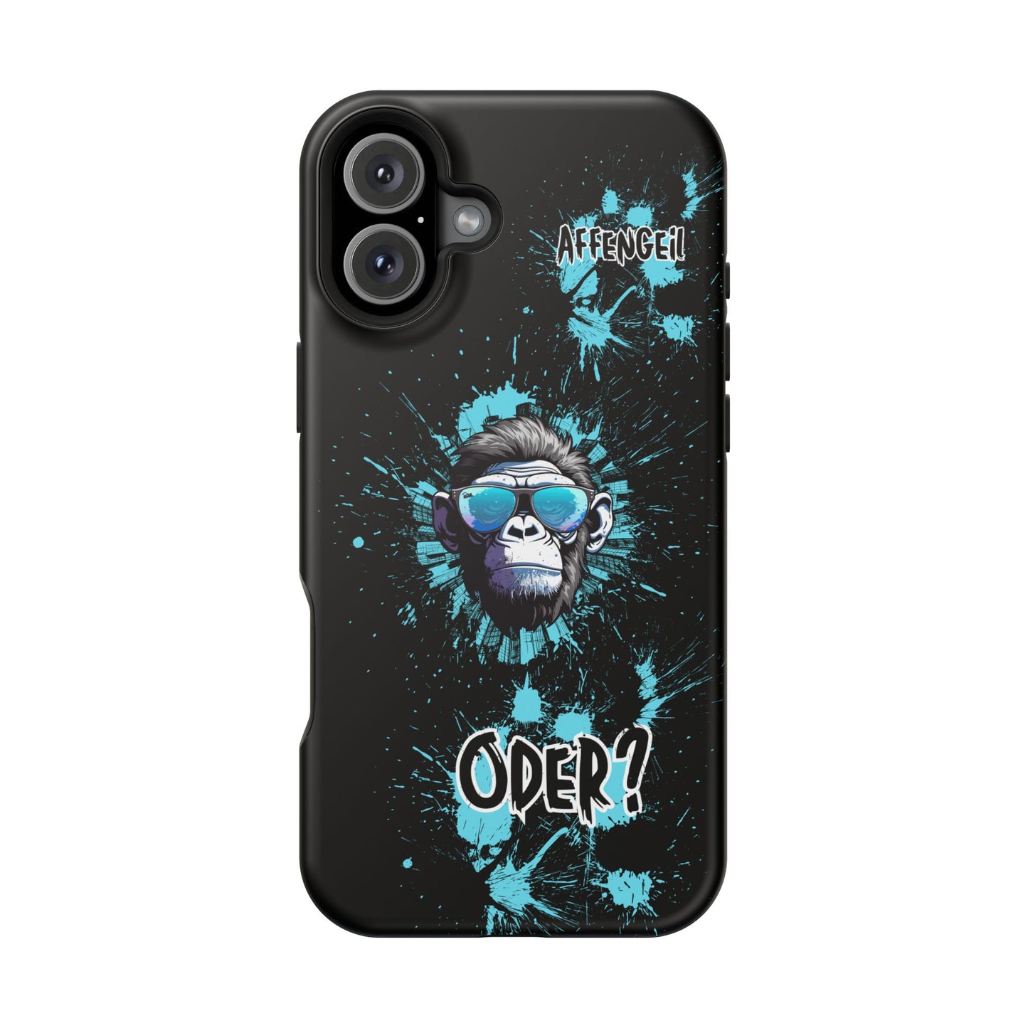 Affengeil - oder? Trendy Gorilla Phone Case - Impact-Resistant, Bold Design for Animal Lovers