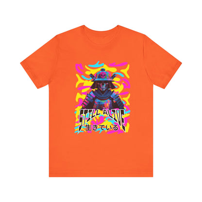 Samurai Still alive Shirt - mit Japanischer Schrift