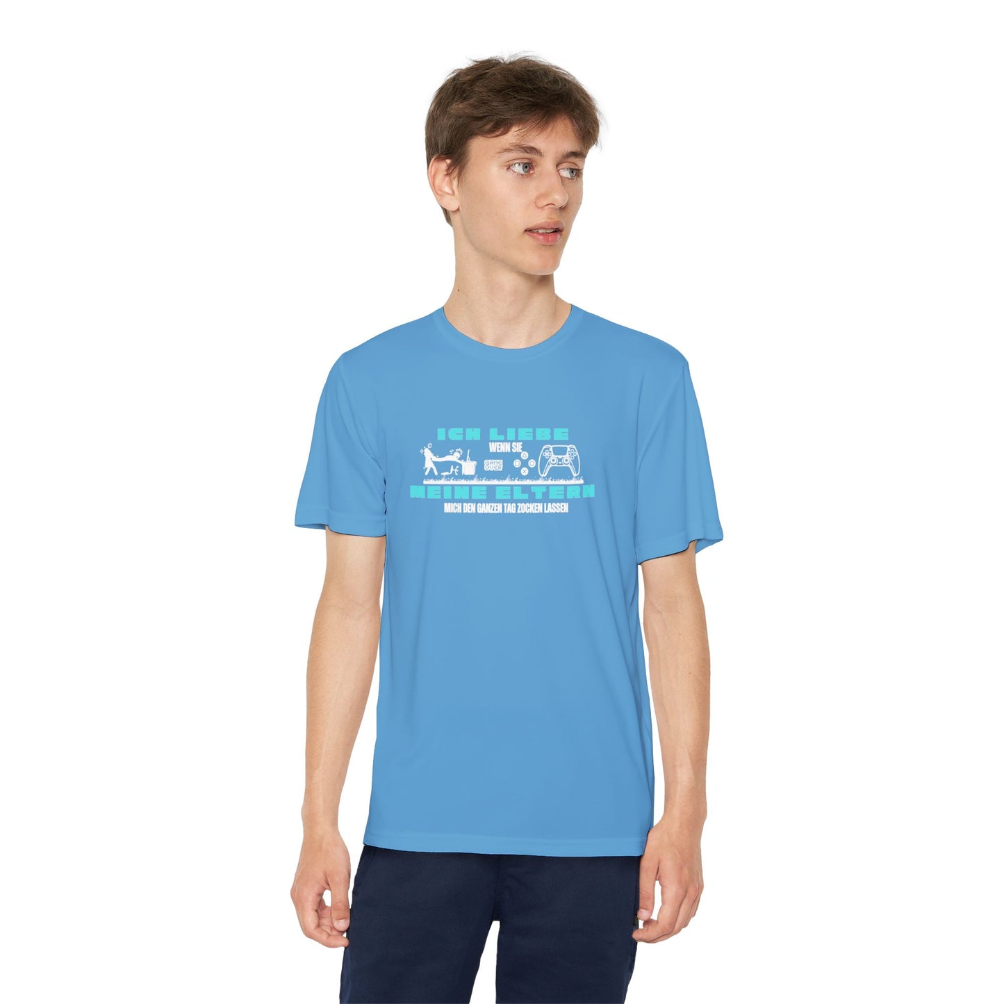 I love my parents - if I can play games all day... Fun Shirt