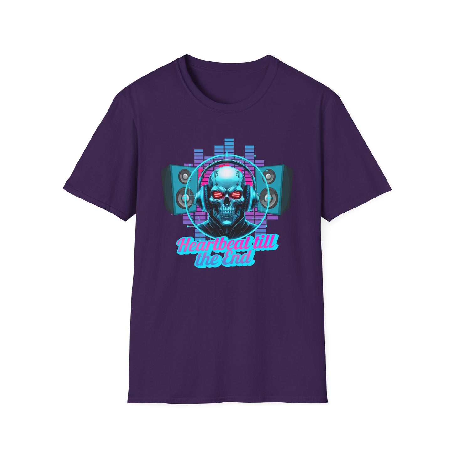Heartbeat Till The End Unisex Softstyle T-Shirt