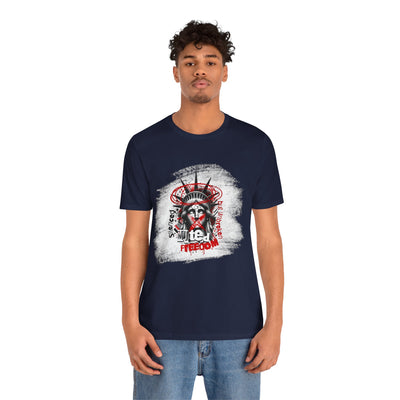 Freedom-Themed Unisex T-Shirt, Statue of Liberty - Freiheitsstatue