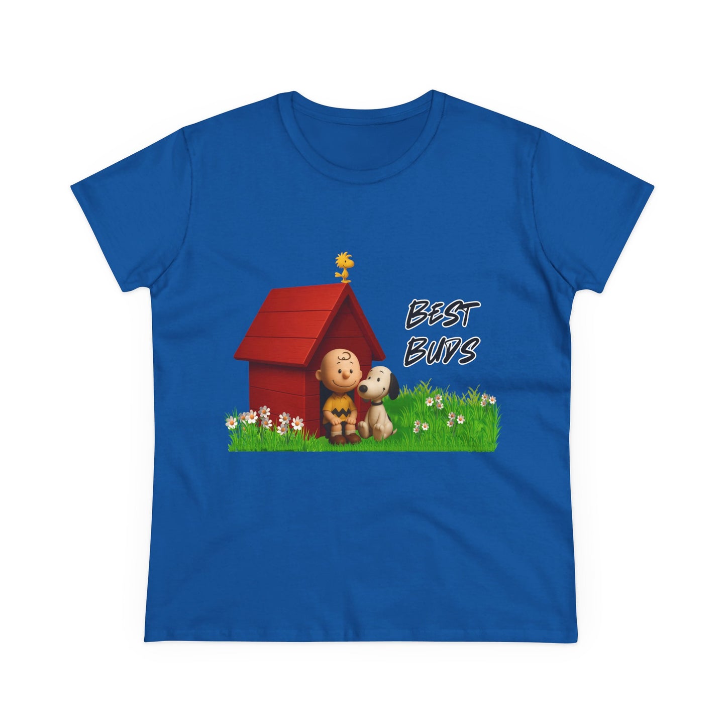 Best Buds  - Snoopy - Women's Cotton Tee