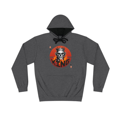 Hoodie Skull King Skull King Heart King