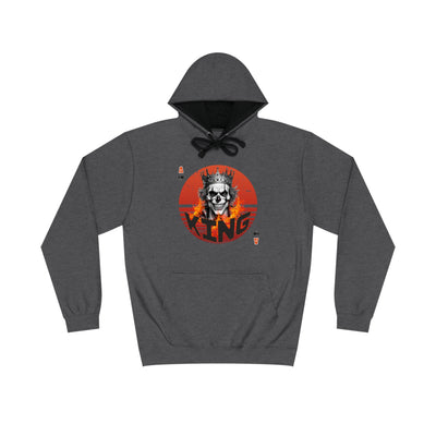 Hoodie Skull King Totenkopf König Herz König