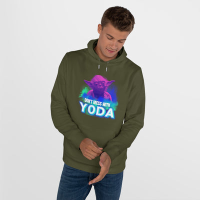 Don't Mess With Yoda Hooded Sweatshirt - starwars